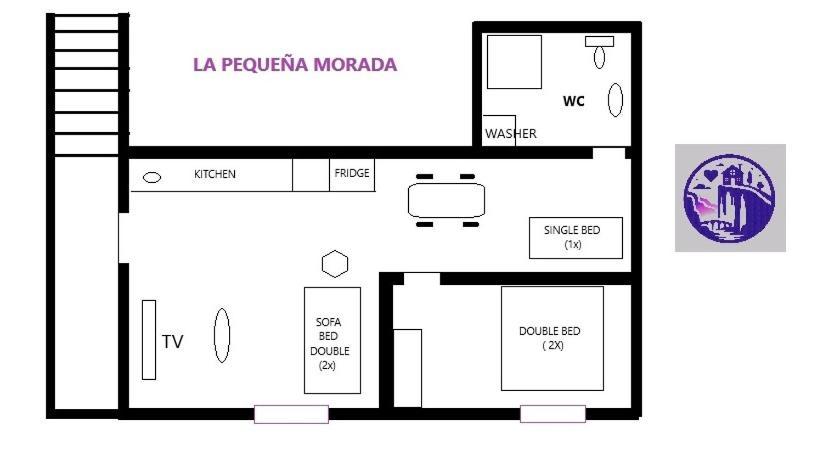阿尔科斯-德拉弗龙特拉La Pequena Morada公寓 外观 照片